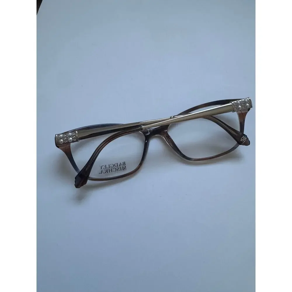 NEW Badgley Mischka Karolina pearl eyeglasses